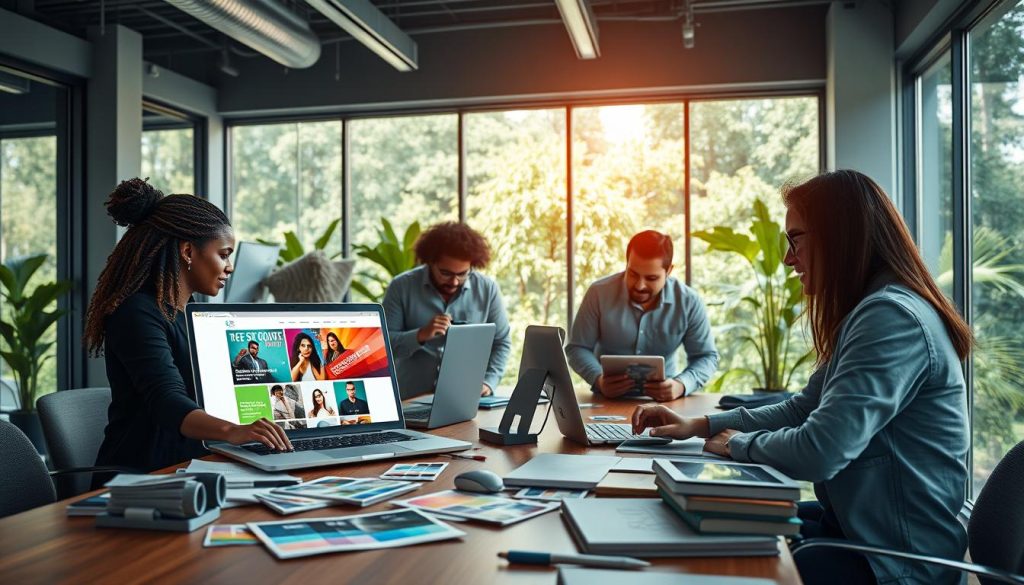 diseño web moderno en Colombia