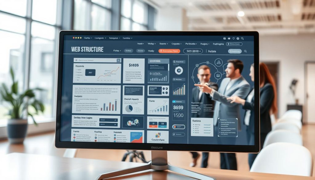 estructura web